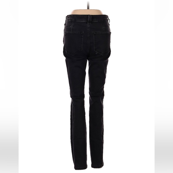 Pilcro & the Letterpress Black Skinny Jeans Women’s Size 25 Anthropologie Brand - Picture 2 of 12